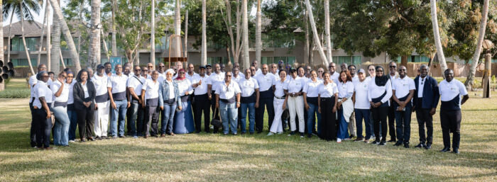 Photo de famille regroupant les différents dirigeants Holding et Filiales au dernier jour du Séminaire Stratégique 2026